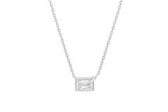  Reimaginer - Silver / Rhodium plated - Zirconia - 48cm